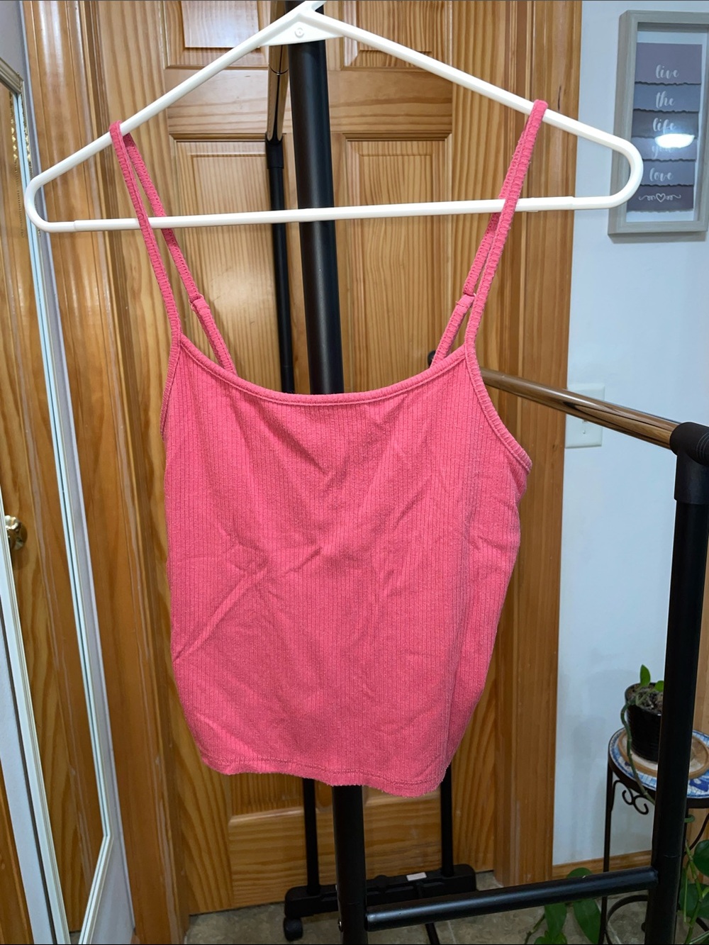 pink american eagle outfitters women’s tank top